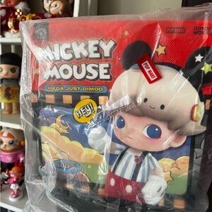 New Authentic Pop Mart Mega Just Dimoo 400% Mickey Mouse.
